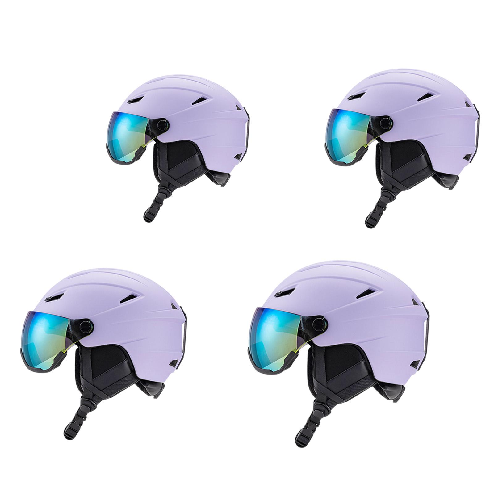 

Snow Helmet Skateboard Helmet Protectived Gear Removable Liner Warm Protectived 59 to 61cm