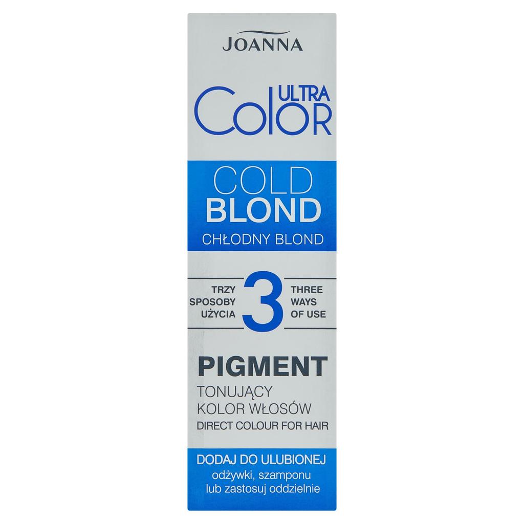 Joanna Professional Platinum Blonde Hair Toner 100 ml - Složení jako ze salonu