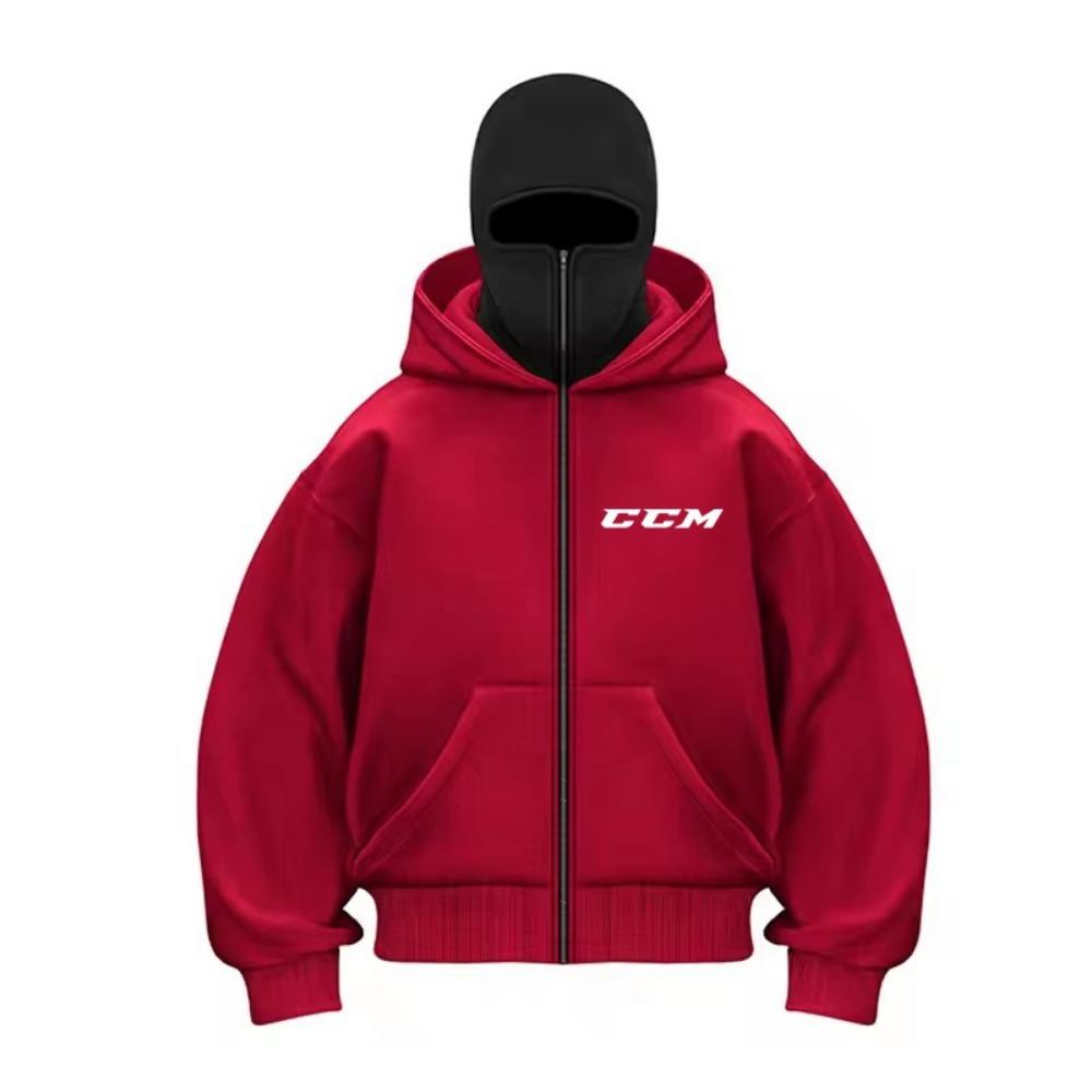 Autumn and Winter New Men's and Women's Casual Sportswear With Hooded Mask Design