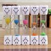 Creative Cartoon Children Brush Teeth Multicolor 3 Minute Hourglass Sand Glass Clock Smiley Timer Small Gift