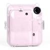 Shiny  Camera Case For Fujifilm Instax Mini 12 Clear Cover Bag With Strap