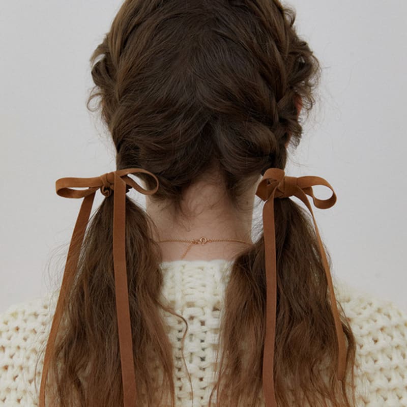 OVLA tension ribbon hair tie set_004_2color HT009