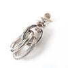 Great HERMES Earring Destrier Earrings Silver 925 Women Used