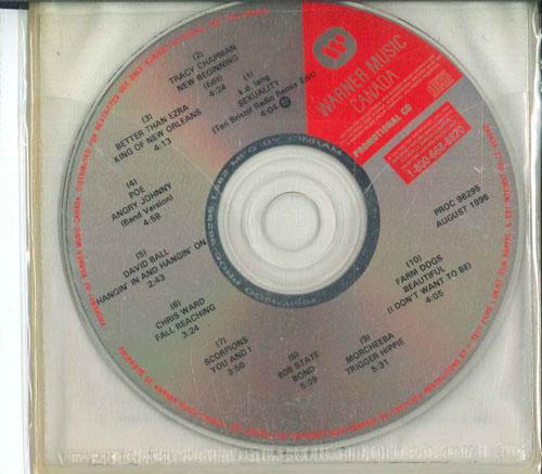 CD РАЗЛИЧНЫЕ Warner Music Canada Август 1996 V PROC96295 WARNER MUSIC CA 1996 Канада Танцевальная Электроника Б/у
