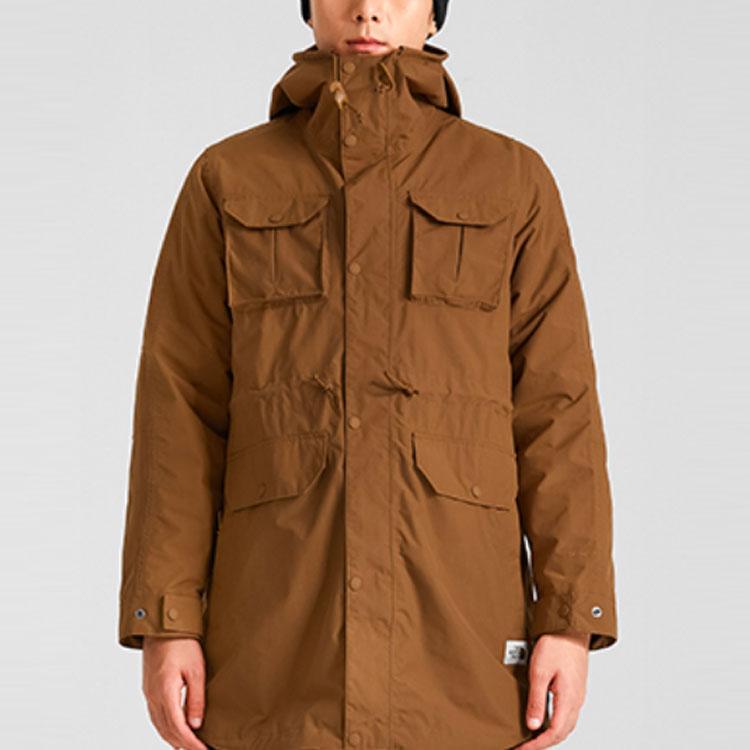 THE NORTH FACE Urban Exploration Waterproof, Windproof, Breathable, Water Repellent Windbreaker Jacket Men's Brown NF0A5B1A-0M2