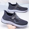 Sneakers Shoes Men's Spring New Single Shoes Bag Velcro Dad Shoes Casual Breathable Running Shoes