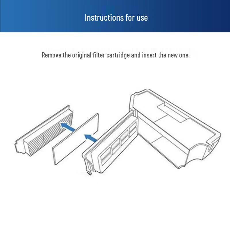 KISSAIR Replacement Filters for Roborock Robot Vacuums