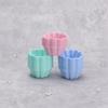 12 Pcs Petal Shape Muffin Cup Round 5cm Silicone Muffin Cake Baking Molds Cupcake Pan Baking Accessories Tart Cup Cake Mould