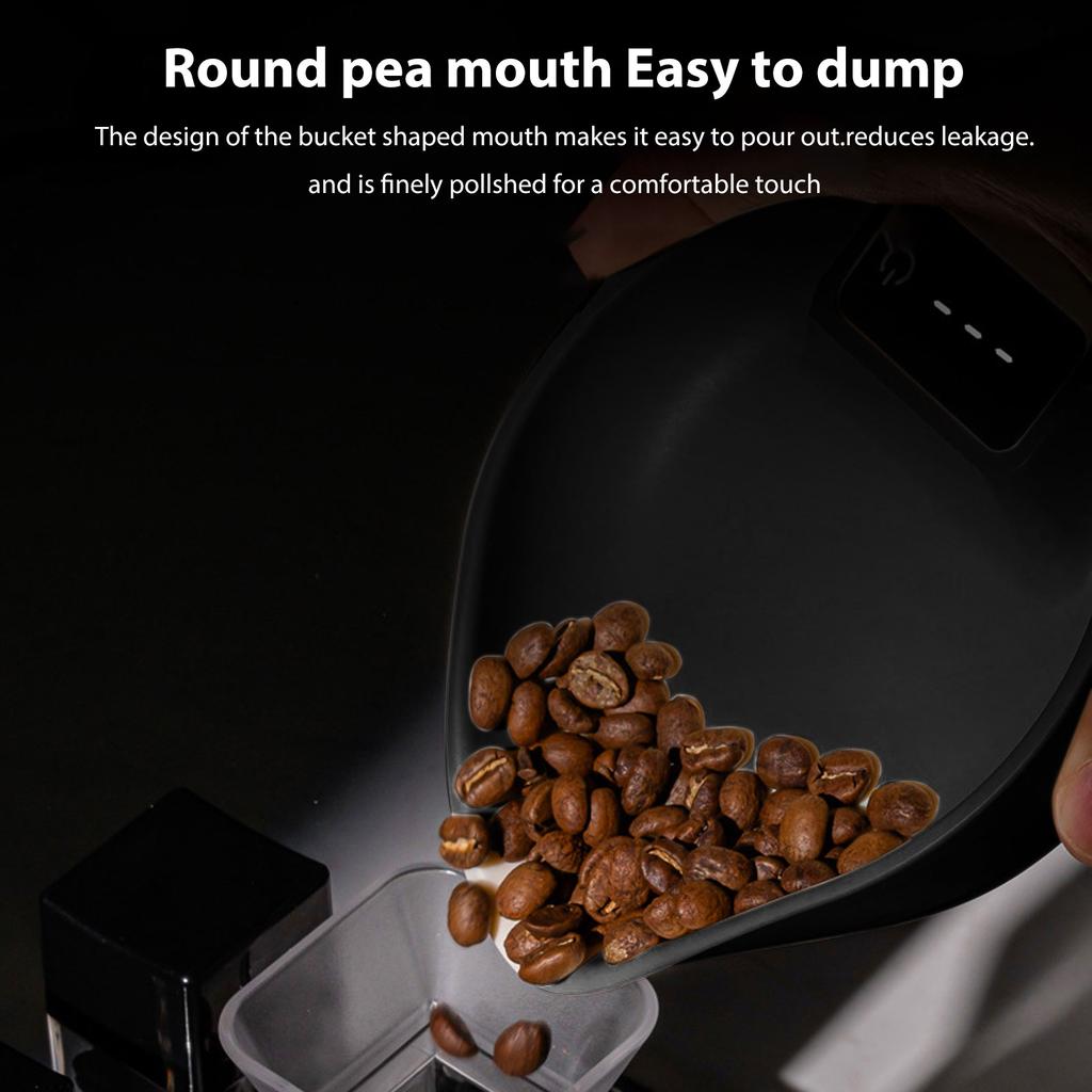 Cântar Electronic pentru Cafea cu Afișaj LED Rotund pentru Bucătărie