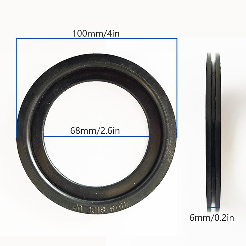 2/4Pcs RV Toilet Seal Replacement Flush Ball Gasket Compatible With 300 310 320 RV Toilet Seal Rings Camping Van Accessories