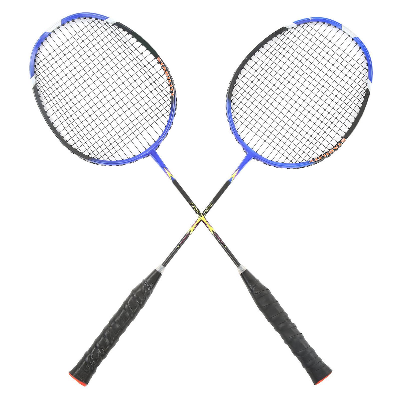 

2 шт. ракетка для бадминтона из углеродного сплава, сверхлегкий спортивный аксессуар для тренировок и соревнований