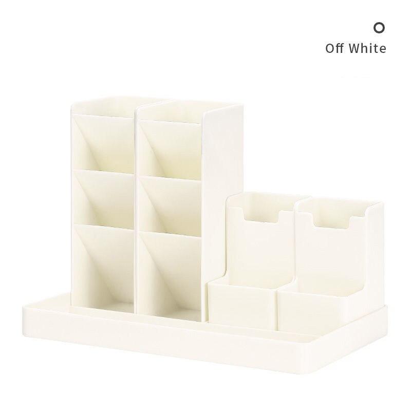 Large Capacity Cute Desk Pen Holder Pencil Storage Box Desktop Organizer Stand Case School Office Stationery