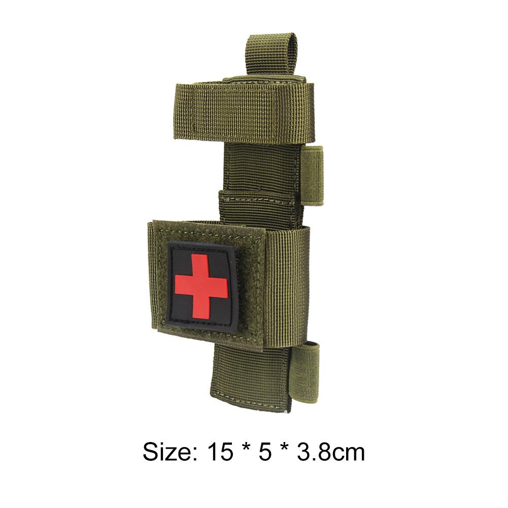 Tactical First Aid Kit Hanging Bag Scissors Cover Multi-Function CAT Tourniquet Bag Fast Hemostasis Medical Shear Molle Pouch