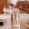 3pcs 120/150/200ml Pump Bottle Refillable Empty Press Travel Bottle Set for Makeup Nail Polish Remover Cosmetic Organizer