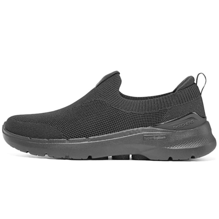 Skechers Go Walk 6 Warnock Mens Slip On Black Men s 216267-BBK EU 42.5
