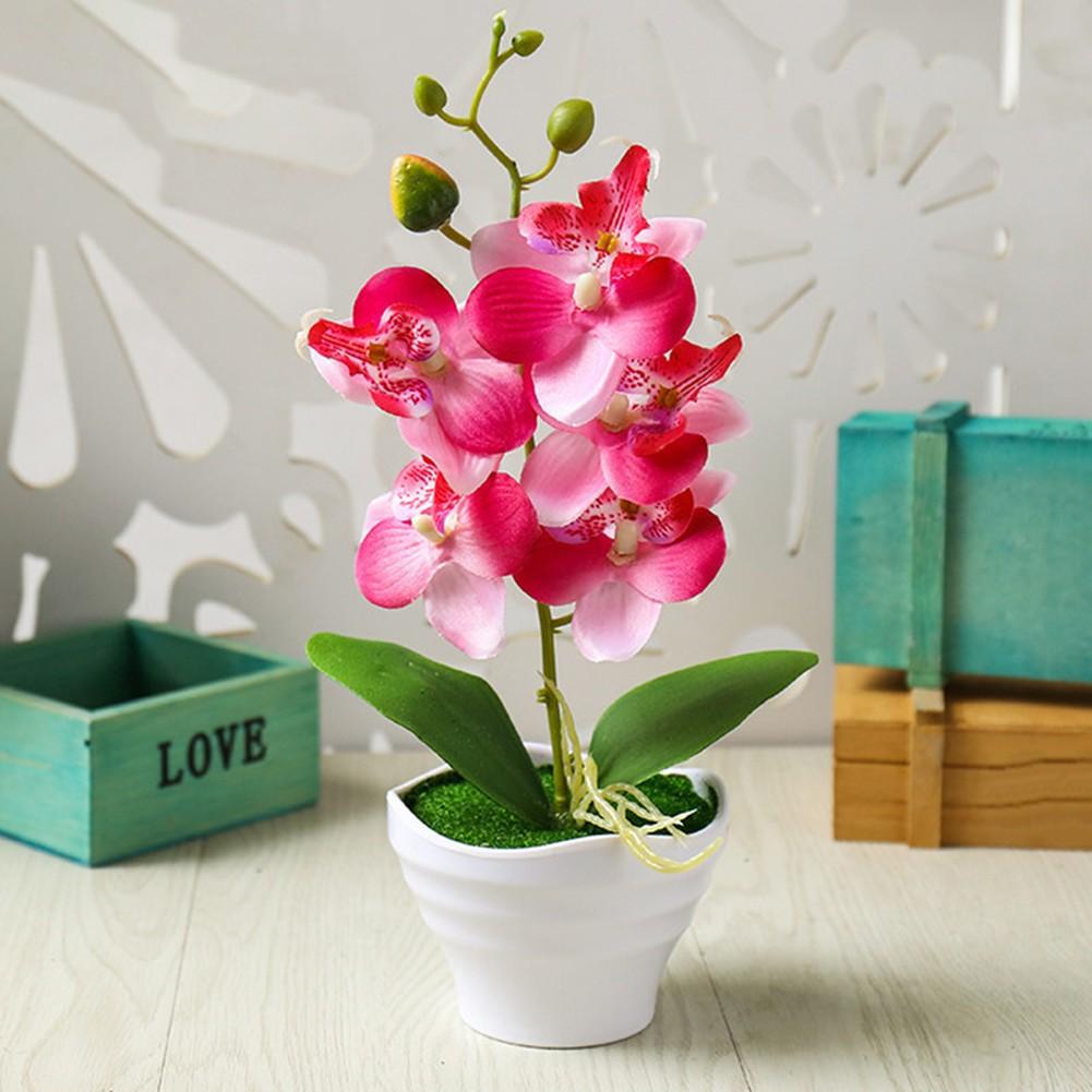 Artificial Flower Potted Plant Artificial Flowers Exquisite Workmanship
