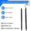 1 Pair Tailgate Lift Support Rods for 2020-2022 Tesla Models (150060100A, 150060200A)