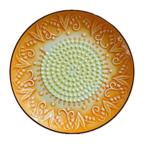 Ceramiczna Płytka do Tarcia Czosnku, Wytłaczany Ręczny Młynek do Imbiru i Serów, Wielofunkcyjne Naczynie Kuchenne do Siekania Cebuli, Cytryny, Warzyw, Owoców