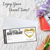Boarding Pass Scratch Cards DIY Kit - Double Surprise Reveal for Wedding & Birthday, Creative Invitation Game Gift