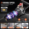 Wet Stone Polisher 4-Inch Electric Granite Polisher with 6 Speed & 7 Pads