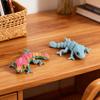 3D Printed Chameleon Articulated Lizard Model with Movable Joints Flexible Chameleon Fidget Toy for Stress Relief Home Office Desk Decoration