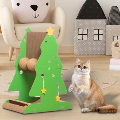 Kitten Scratching Post, Kitty Sisal Scratch, Christmas Tree Cat Scratcher, Scratch Post