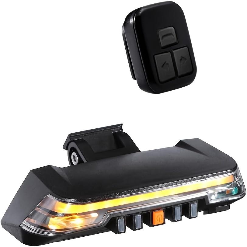 Bike Tail Light With Turn Signal And Auto Brake Light, Waterproof USB Rechargeable Bike Tail Light