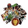 50 Pcs Avengers Super Hero Stickers Set Ideal For Car Laptop And Skateboard Decor