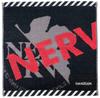 Marushin Carry Towel Hand Towel Evangelion Nerv Logo Red Cotton 4885004000 30x30cm 100%