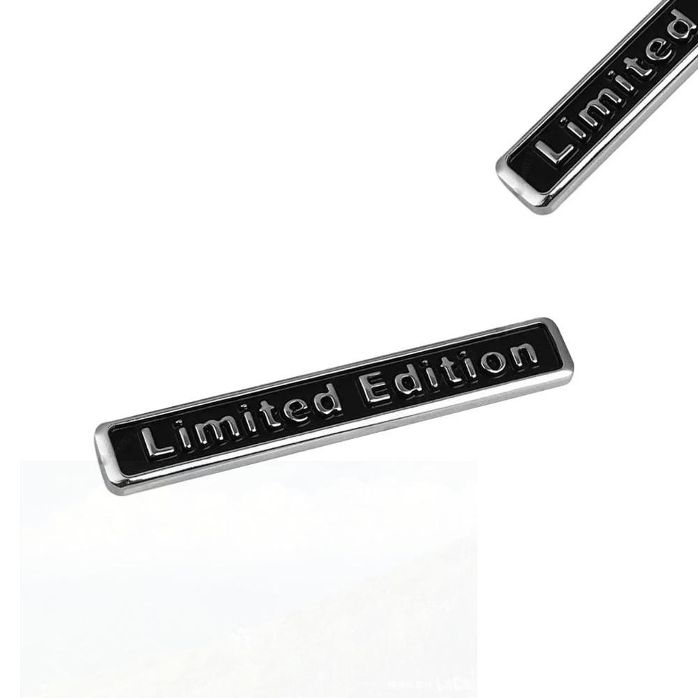 3D Chrome Metal Sticker Car Styling Limited Edition Emblem Badge