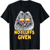 Kein Gelaber - Grooviges Zwergspitz Hundebesitzer Tierliebhaber T-Shirt für Männer Frauen