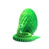 3D Printing Action Figure Snake Egg Toys Creative Stress Relief Anime Figures Moveable Rotation Desktop Ornaments Gift