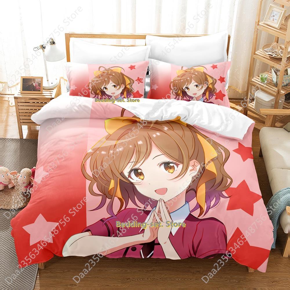 

Comforter New Selection Project Bedding Set Cartoon Anime Three-Piece Set Adult Kid Bedroom s 3D Kawaii Roupas De Cama Comforter (quilt)-EU Single(135*200cm)3pcs