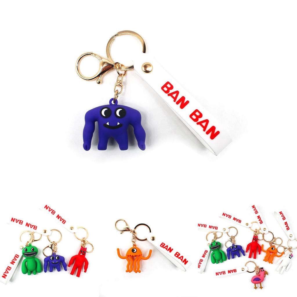Adorable Garten Of Banban Keychain Figurine Bag Pendant Gift For Kids