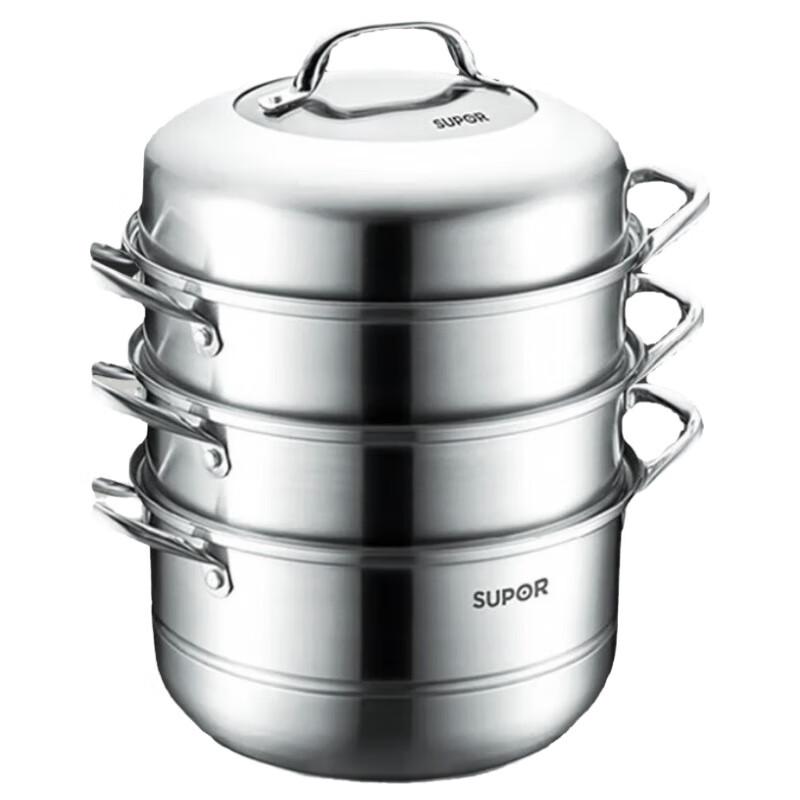 

Supor SZ26B4 304 Stainless Steel Universal Steamer Pot