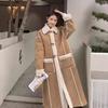 Imitation Lamb Wool Suede Jacket Women's Winter Long Velvet Thickened Fur Integrated Coat Thickened Women's Clothing