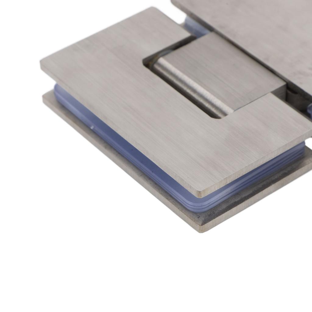 Rahmenloses Glasduschtürscharnier 180 Grad 120 lb Tragfähigkeit Hochbelastbares Badezimmertürscharnier für 8 mm bis 12 mm dickes Glas