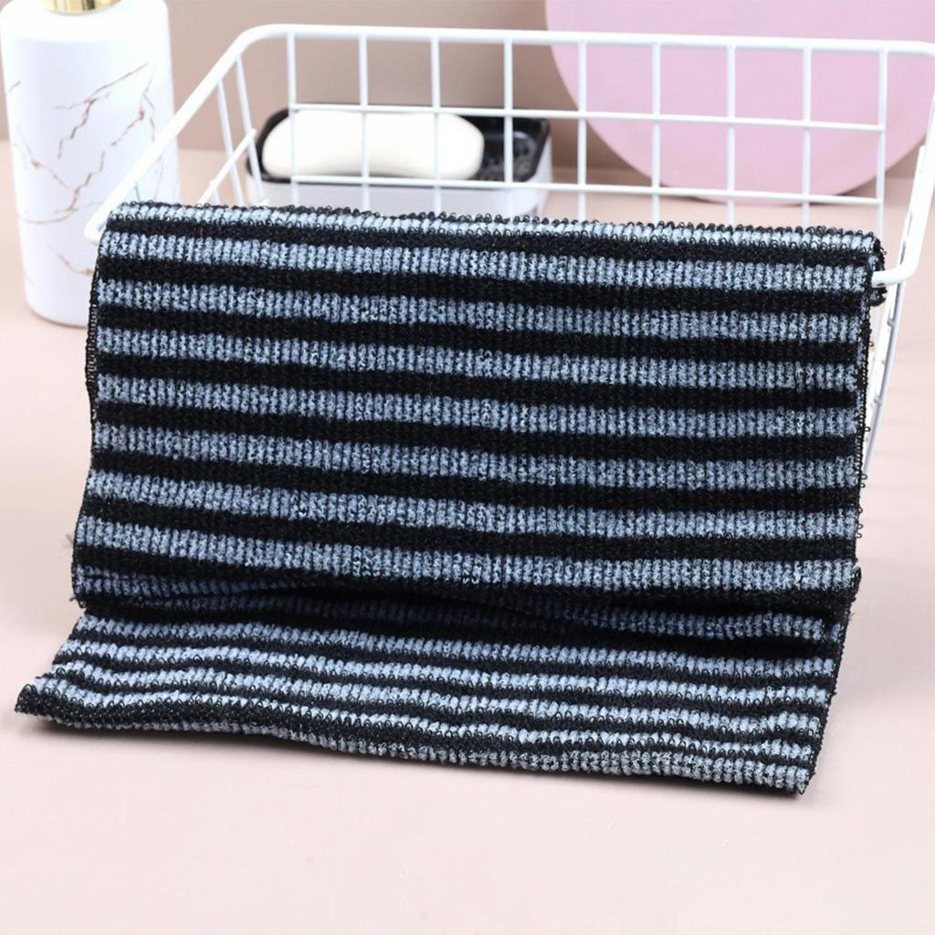 Exfoliating Back Body Scrubber For Shower,Long Strip Rubbing Scrub Towel,Bath Towel Brush Deep Cleansing Towel For Men Women