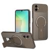 New Carbon Fiber Anti Drop Soft Phone Case For Samsung Galaxy A06 A16 A26 A36 A56 Ultra Thin Kickstand Magnetic Protective Cover