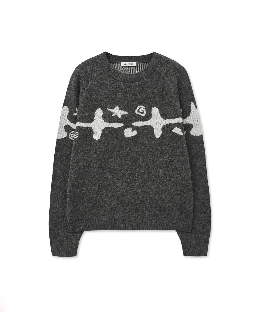 Lougeu Signature Logo Sweatshirt_Charcoal