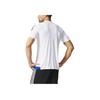Adidas Logo Sports Round Neck Short Sleeve Football Jersey Retro Men jersey Blue AO1653