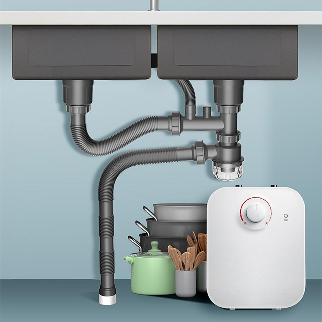 Sifony P-sifony Náhradní díly Vylepšení Viditelné Odnímatelné Snadné Použití Odtokové Ventily pro Kuchyň Koupelnu Drtič Odpadu