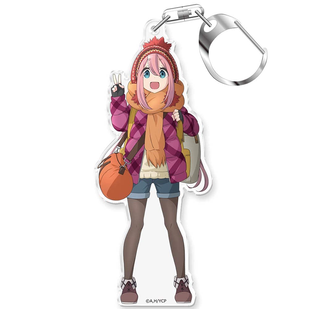

[azumaker] Акриловый брелок Yurucamp Надешико Какамигахара