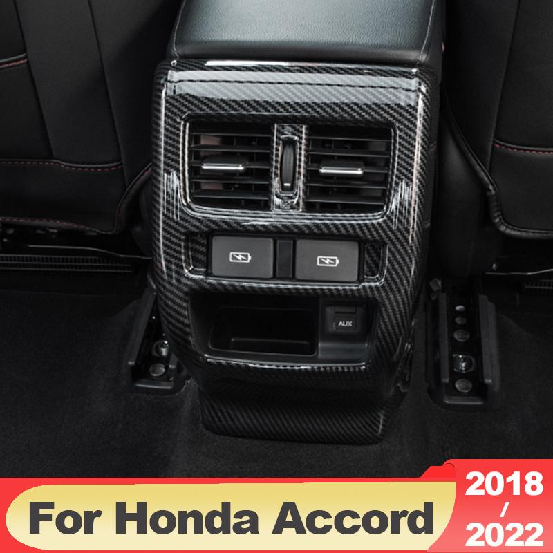 Pentru Honda Accord X 10th 2018 2022 hibrid ABS masina spate aer conditionat orificiu de evacuare cadru accesorii ornamente