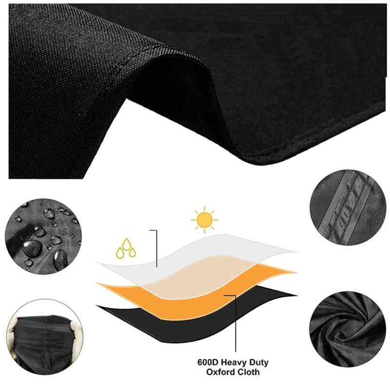 Drawbar Cover, Universal Drawbar Cover Weather Protections Tow Bar Protective Cover for Caravans Motorhome Trailer