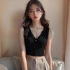 Tangerine Knitted Sleeveless Vest: 2025 Exquisite Summer Thai Camisole