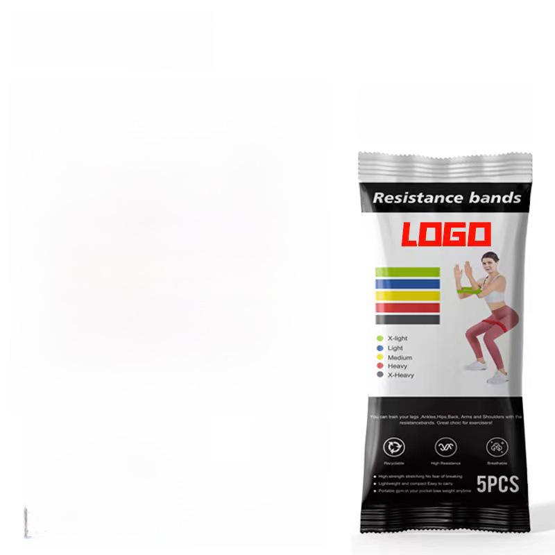 Yoga TPE Resistance Band & Ring Set