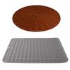 Large Rectangular Non-Slip Silicone Drain Mat – Heat-Resistant Insulation for Dining Tables & Bar Counters