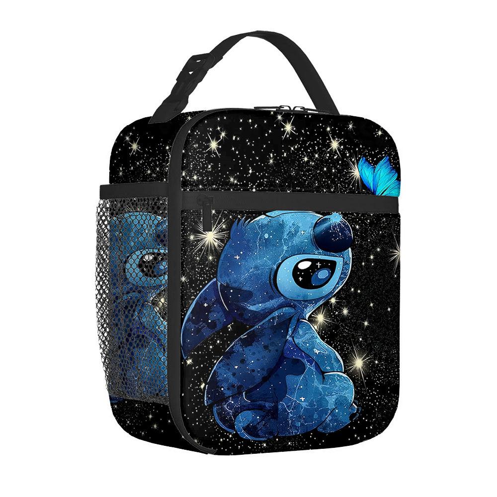 Qi Portable Lunch Bag Primary And Secondary School Students Full Printed Meal Bag Ice Bag Picnic Ice Bag