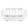 Mini Fried Chicken Chip Storage Basket Reusable Food Frying Basket French Fries Basket  for Kitchen